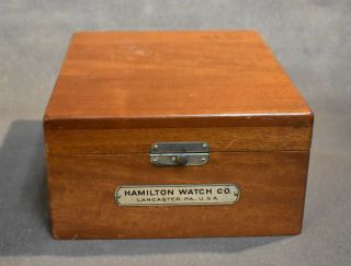 Double Case For Hamilton Model 22 Chronometer Watch