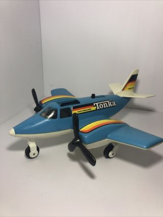Vintage 1979 Tonka Hand Commander Turbo Prop Toy Airplane