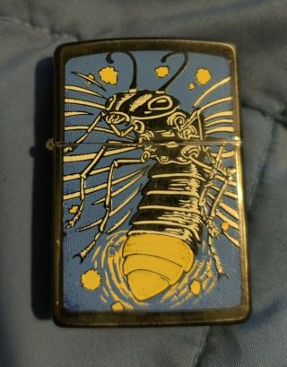 1993 Zippo Lighter - Barrett Smythe Wasp - Rare Lighter