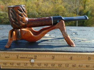 Dr Grabow Tobacco Pipe Duke Imported Briar Italy Vintage Estate Find