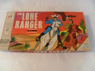 Vintage Milton Bradley Lone Ranger Game