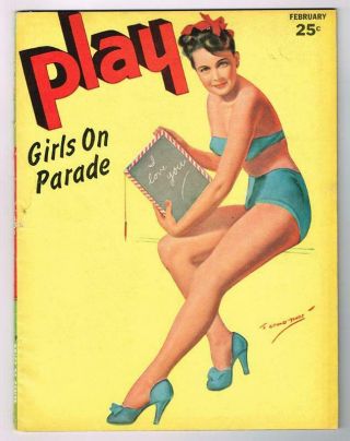 Play Mens Girly Pinup Bikinis Leggy Showgirls Models & Actress Cheesecake 1944