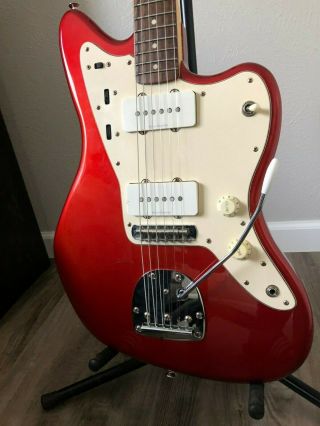 2012 Fender Squier Jazzmaster Vintage Modified Candy Red With Duncans 3