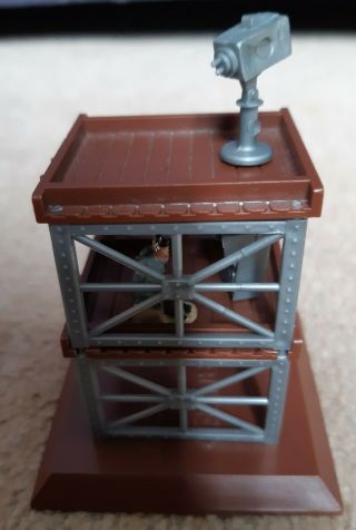 Vintage Subbuteo Football Tv Tower,  Figure And Accessories