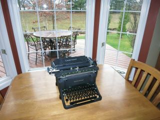 Antique Underwood Elliott Fisher Co.  Typewriter,  Around 1940 Model - Cond