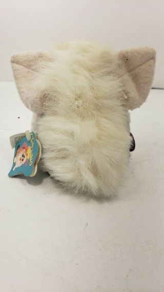 Vintage 1999 Tiger Electronics White Furby Babies Baby NO POWER 3