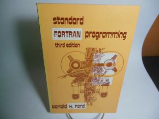 Standard Fortran Programming Donald H Ford 0256019983 Vintage Computer Paperback