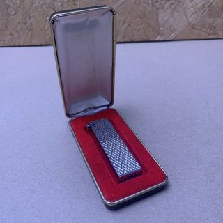 Mini Hadson Silver Metal Pocket Cigarette Lighter - Old Stock - Boxed