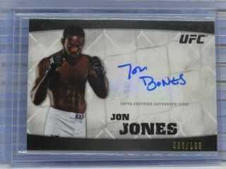 2010 Topps Ufc Knockout Jon Jones Auto 033/188 Autograph Q24