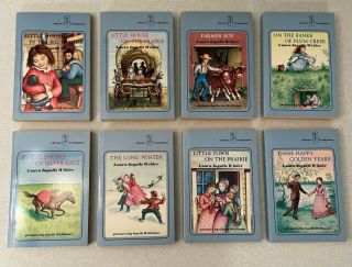 Vintage Little House On The Prairie By Laura Ingalls Wilder Set Of 8 Books 1971