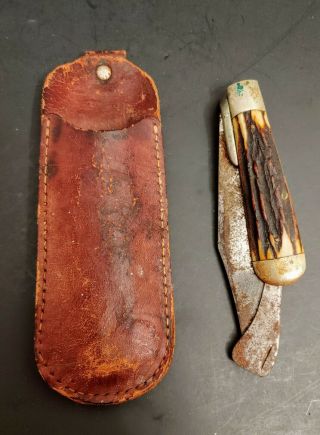 Old Antique Vintage Marbles Knife Gladstone Mich