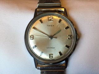 Vintage 1968 Timex Marlin Men’s Mechanical Watch 2017 2468 Parts