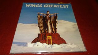 Wings - Greatest Paul Mccartney Vinyl Lp Record Vintage Album Capitol Pop Rock