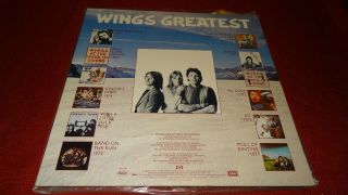 Wings - Greatest Paul McCartney Vinyl LP Record Vintage Album Capitol Pop Rock 3