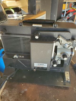Argus Showmaster Eight 8 Mm Film Movie Projector Vintage 871b