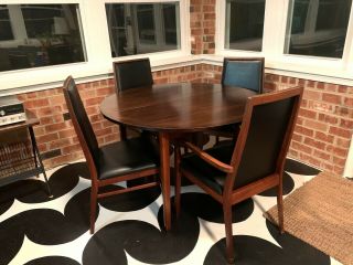 Vintage Mid Century Modern Dillingham Dining Table And Chairs