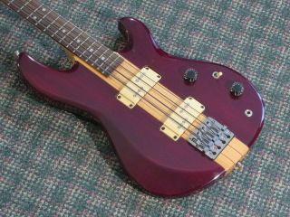 Vintage 1981 Aria Pro Ii Japan Tsb - 400 Thor Sound 4 String Bass Mij W/gigbag