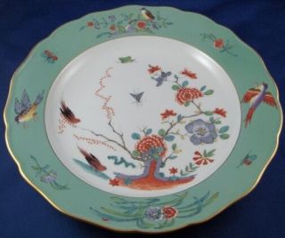 Antique 19thc Meissen Porcelain Kakiemon Scene Plate Scenic Porzellan Teller