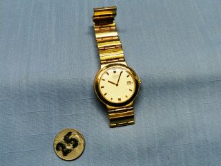 Vintage Rare Citizen Elegance Signature 1115 - H19748 Watch Gold Tone