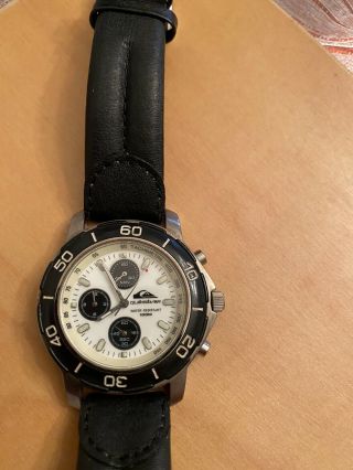 Vintage Quicksilver Mens Diver Chronograph Watch Rare