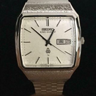 Seiko 5856 - 5000 King Quartz 1978 Quartz 5856 5000 Dial Good Watch