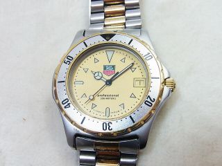 Tag Heuer 2000 Professional Two - Tone Men 