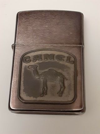 Joe Camel Metal Lighter Zippo In U.  S