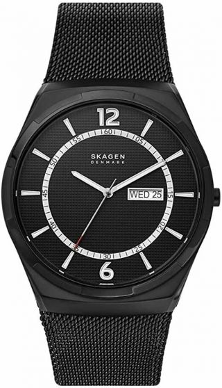 Skagen Melbye Three - Hand Watch With Stainless Steel Mesh Band Skw6006