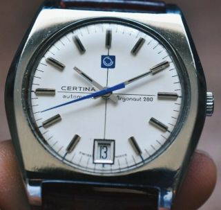 Certina Argonaut 280 Vintage Automatic Mens Watch Swiss Made