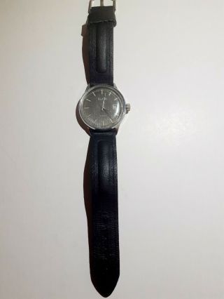 Vintage Soviet men ' s wrist watch SLAVA 2414 with date 3