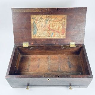 ANTIQUE 19th C.  Wood Watercolor Paint Artist’s Box J.  REEVES & SONS England 3