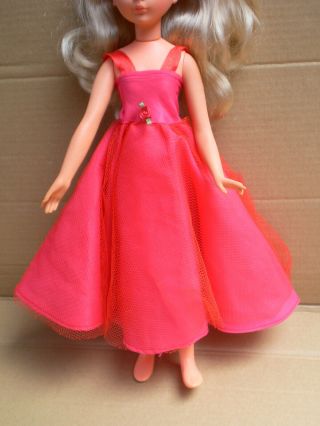 Vintage Corinne Italocremona Doll Clothes Outfit Blue Suit & Red Gown Dress 2