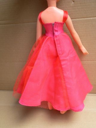 Vintage Corinne Italocremona Doll Clothes Outfit Blue Suit & Red Gown Dress 3