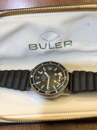 Buler Diver Watch 25 Jewel Swiss Made 3