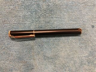 Vintage Colibri Cigar Cigarette Pipe Pen Lighter,  Black W/ Gold Cond.