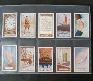 Cigarette Cards - Gallaher - The Reason Why - Full Set 100 - Vg - Ex