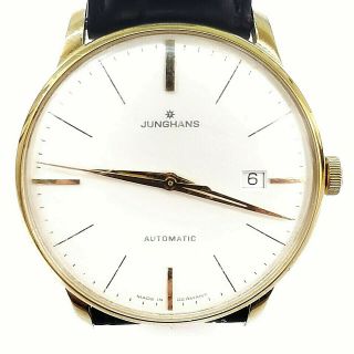 Junghans Meister 38mm Classic Automatic Silver Dial Men 