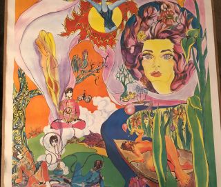 Vintage Poster Sgt.  Pepper’s Lonely Hearts Club Band 1960s Lucy In The Sky LSD 3