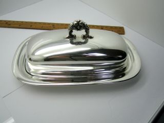 Francis I By Reed & Barton - Sterling Silver Butter Dish W Glass Insert