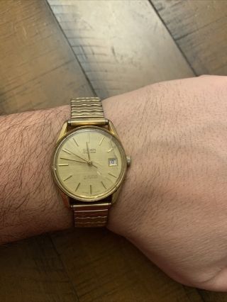 Vintage Gruen Precision Men ' s Mechanical Wind Watch 17j Swiss Date 3