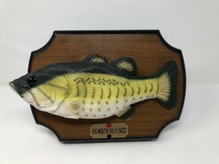 Vintage Gemmy Big Mouth Billy Bass Singing Animated Mounted Fish 1999