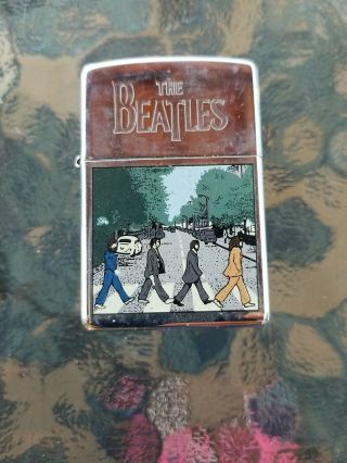 1998 The Beatles Abbey Road Zippo Lighter