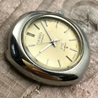 Vintage 1970 ' s JAPAN KING SEIKO 5621 - 6000 Hi - Beat Automatic Tracking from japan 2