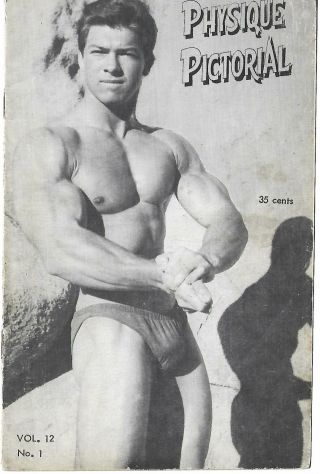 Physique Pictorial Vol12 1 July 62 / Gay Interest,  Vintage,  Physique