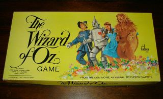 Vintage 1974 The Wizard Of Oz Board Game By Cadaco Complete,  From The Mgm Movie