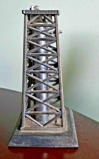 Vintage Shields Oil Tower Derrick Lighter Early 20th Century