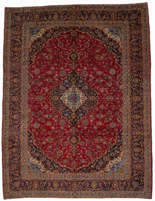 Traditional Floral Handmade Vintage 10x13 Red Wool Area Rug Oriental Home Carpet