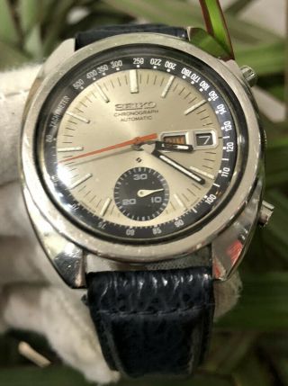 Vintage Seiko 6139 - 6012 Chronograph Automatic Day Date Men’s Wristwatch
