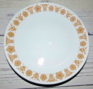 10 Vintage Corelle Butterfly Gold 10 1/4 " Dinner Plates