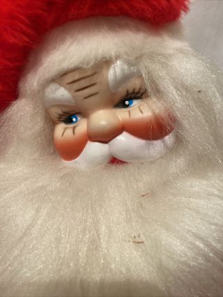 Mid Century 50s Beloved Toys Tag VTG Santa Claus Doll LARGE 18 